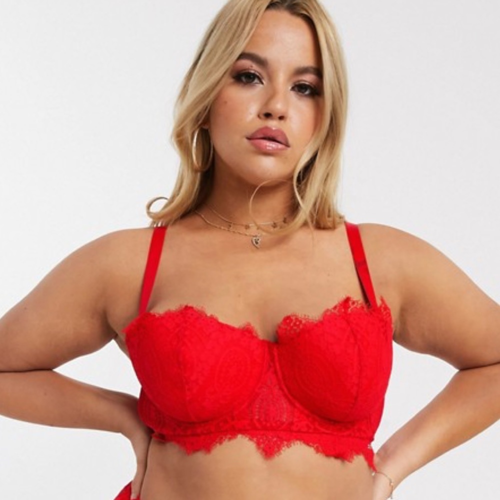 Figleaves Curve Adore longline lace multiway bra